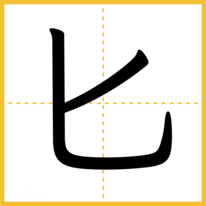 漢字「匕」