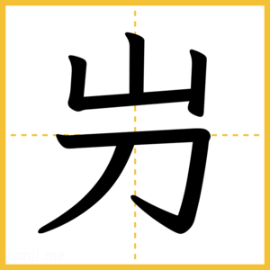 漢字「屶」