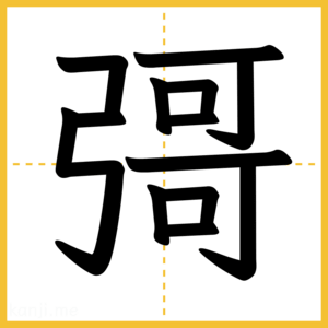 漢字「彁」