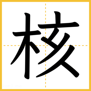 漢字「核」