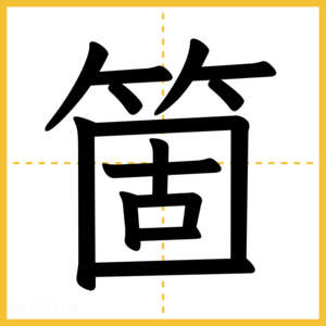 漢字「箇」
