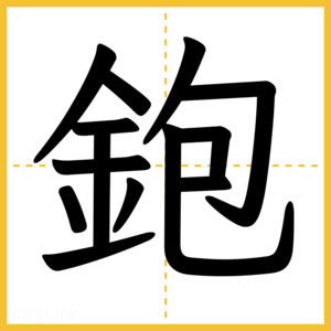 漢字「鉋」